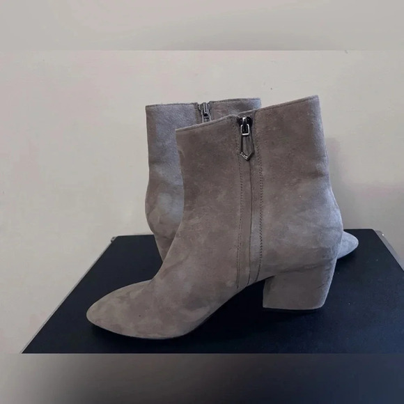 Botkier pointed toe suede booties casual heels fall - Picture 9 of 11